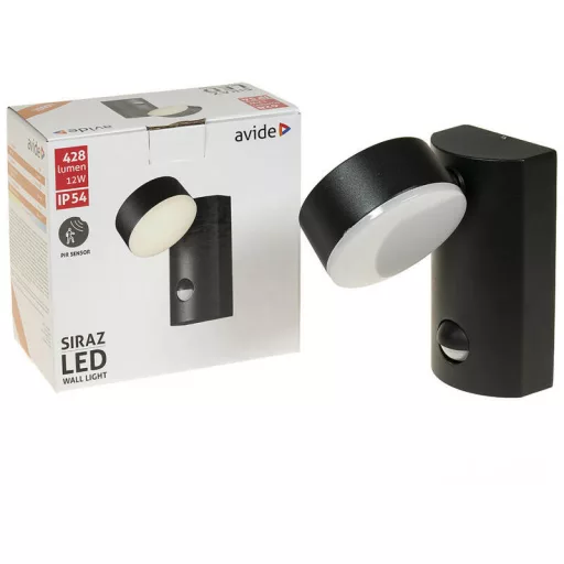 Fali lámpa kültéri Avide Siraz 12W IP54