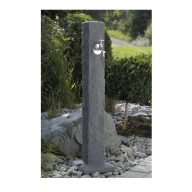 Kerti kút műanyag NATURA, antracit