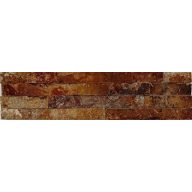 Természetes kőpanel sötétbarna 15x60 cm (ST89RF)