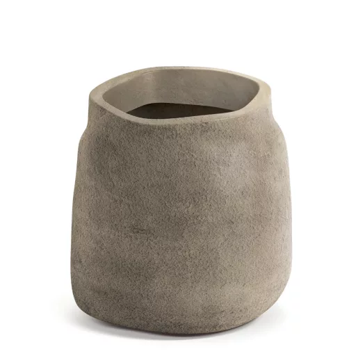 Kaspó műanyag BOGE 47 cm, macchiato