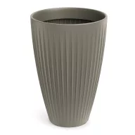 Kaspó LATIA kerek, magasított 40 cm,mokka(TLRO40H-247R)