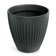 Kaspó LATIA kerek 60 cm, gránit szürke(TLRO60M/462GR)