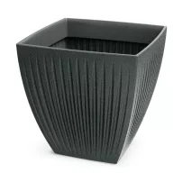   Kaspó LATIA szögletes 60 cm, gránit szürke(TLSO60M/462GR)