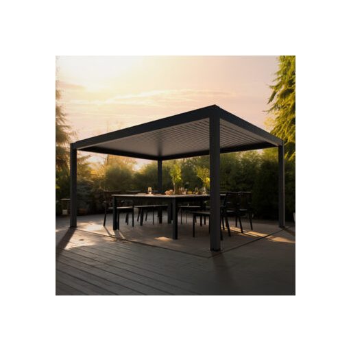 Wellis MotionFlex 600 bioklimatikus pergola, RGB LED világítással